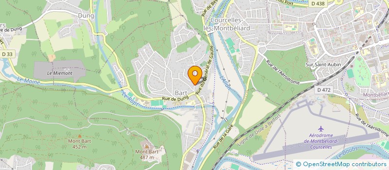 localisation de l'entreprise MADAME VALERIE BATAILLARD  BART