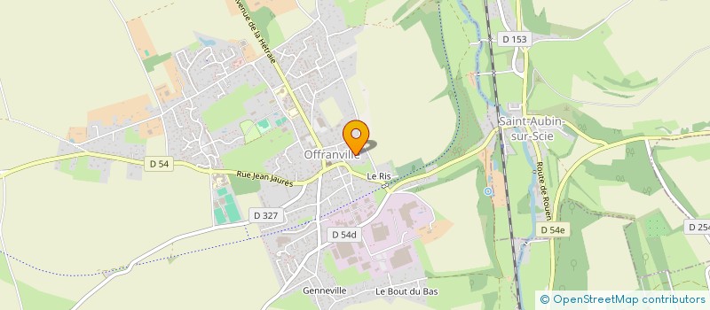 localisation de l'entreprise MADAME VALERIE BATEL  OFFRANVILLE