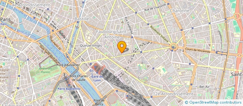 localisation de l'entreprise MADAME VALERIE BAUCHET  PARIS