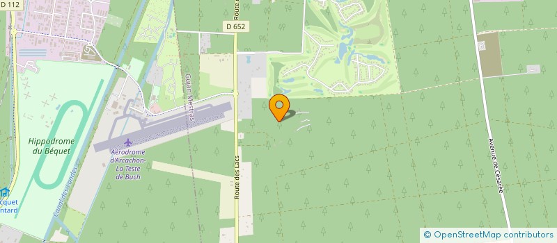 localisation de l'entreprise MADAME VALERIE BAUDIE  GUJAN-MESTRAS