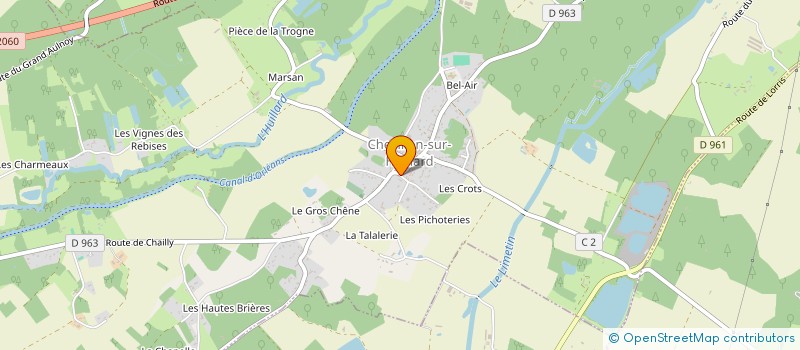 localisation de l'entreprise MADAME VALERIE BAVOUZET à CHEVILLON-SUR-HUILLARD