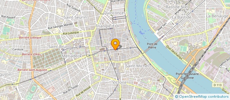 localisation de l'entreprise MADAME VALERIE BAYOD  BORDEAUX