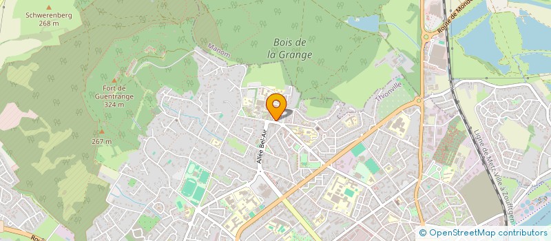 localisation de l'entreprise MADAME VALERIE BEAUCHAT à THIONVILLE