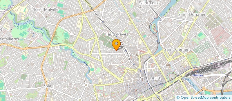 localisation de l'entreprise MADAME VALERIE BEAULIEU à NANTES