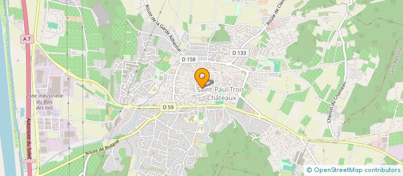 localisation de l'entreprise MADAME VALERIE BEAUMEL à SAINT-PAUL-TROIS-CHATEAUX