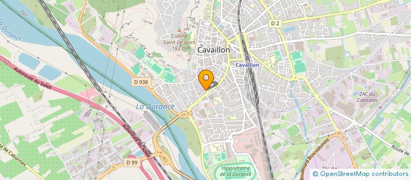 localisation de l'entreprise MADAME VALERIE BEAUNE  CAVAILLON