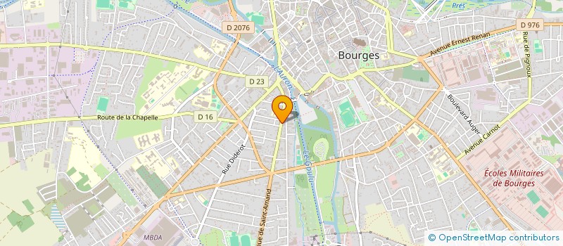localisation de l'entreprise MADAME VALERIE BEAUVAIS à BOURGES