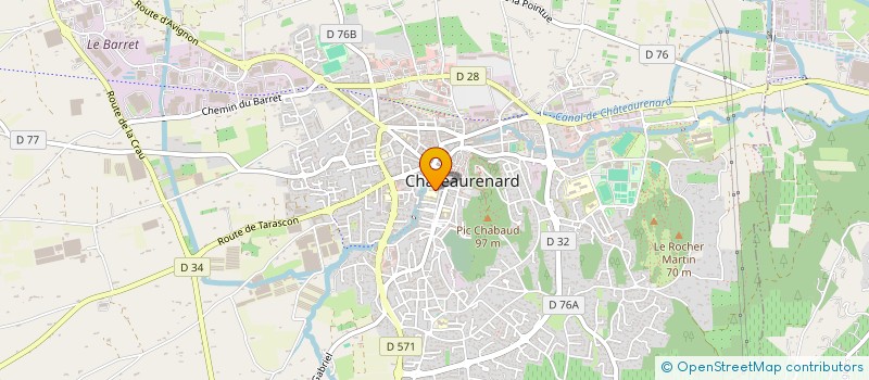 localisation de l'entreprise MADAME VALERIE BECKER  CHATEAURENARD