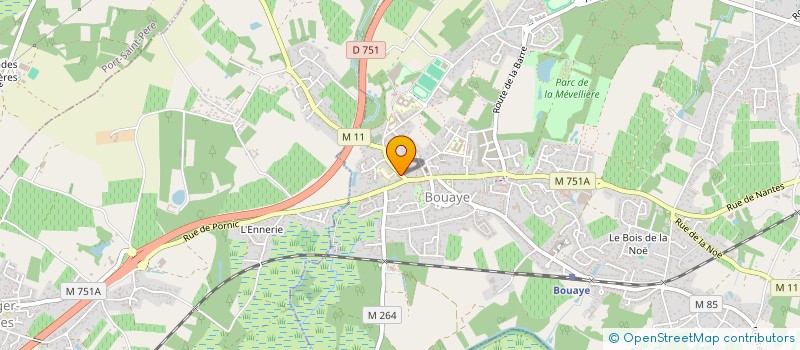 localisation de l'entreprise MADAME VALERIE BEHAL  BOUAYE