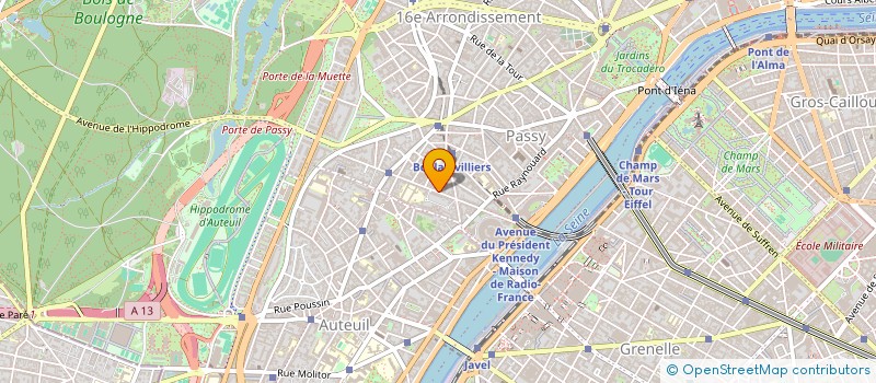 localisation de l'entreprise MADAME VALERIE BEILIN  PARIS