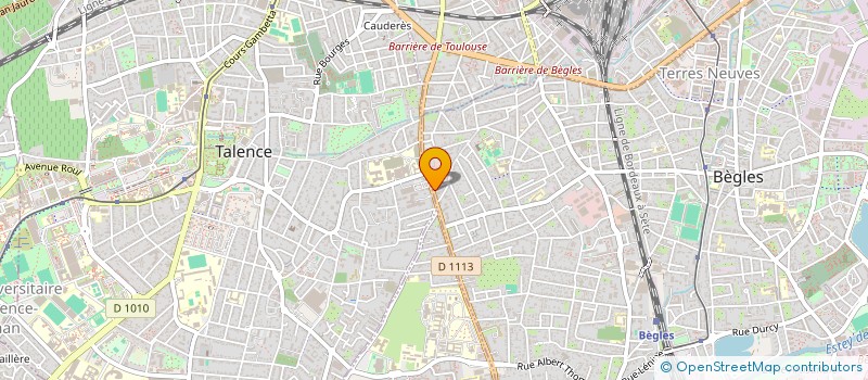localisation de l'entreprise MADAME VALERIE BEN SAID  BEGLES