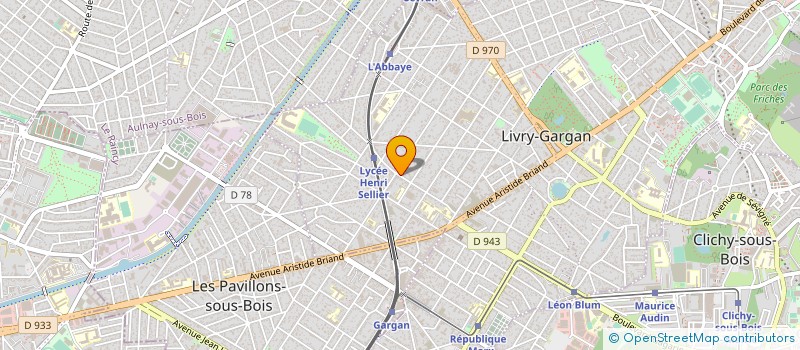 localisation de l'entreprise MADAME VALERIE BENACOM  LIVRY-GARGAN