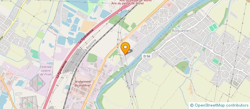 localisation de l'entreprise MADAME VALERIE BENAZET  ROQUES