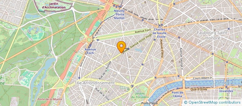 localisation de l'entreprise MADAME VALERIE BENDAVID  PARIS