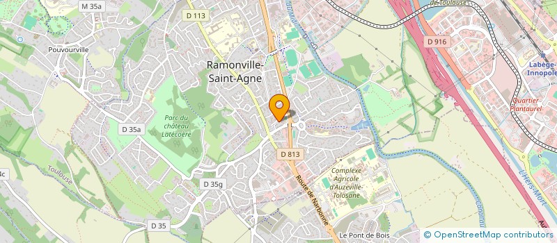 localisation de l'entreprise MADAME VALERIE BENICHOU à RAMONVILLE-SAINT-AGNE