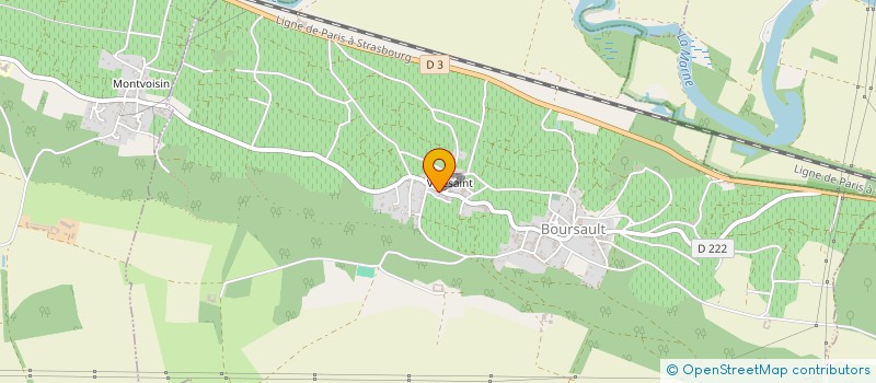 localisation de l'entreprise MADAME VALERIE BERAT  BOURSAULT