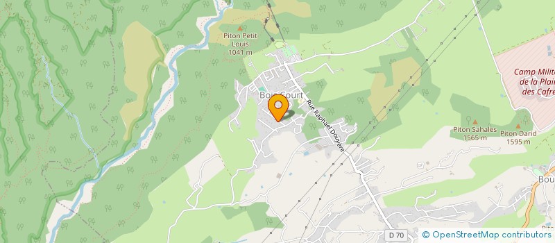 localisation de l'entreprise MADAME VALERIE BERNADETTE BIGOT  LE TAMPON