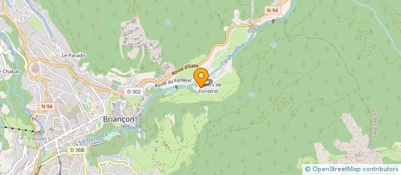 localisation de l'entreprise MADAME VALERIE BERRUE  BRIANCON