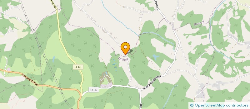 localisation de l'entreprise MADAME VALERIE BERTHIER  ORTHEZ