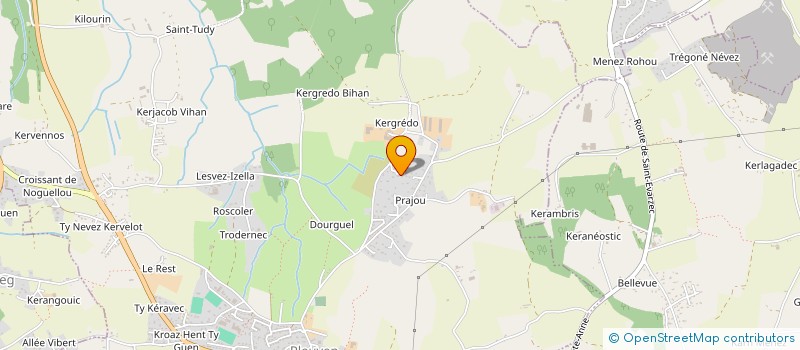 localisation de l'entreprise MADAME VALERIE BERTHOLOM  PLEUVEN