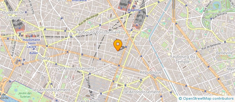 localisation de l'entreprise MADAME VALERIE BERTHOZ  PARIS