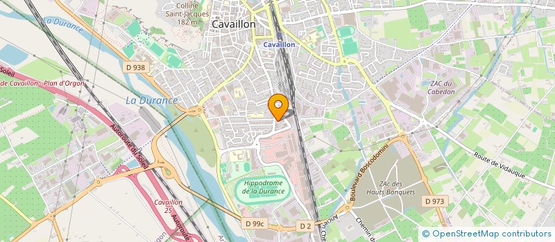 localisation de l'entreprise MADAME VALERIE BERTO  CAVAILLON