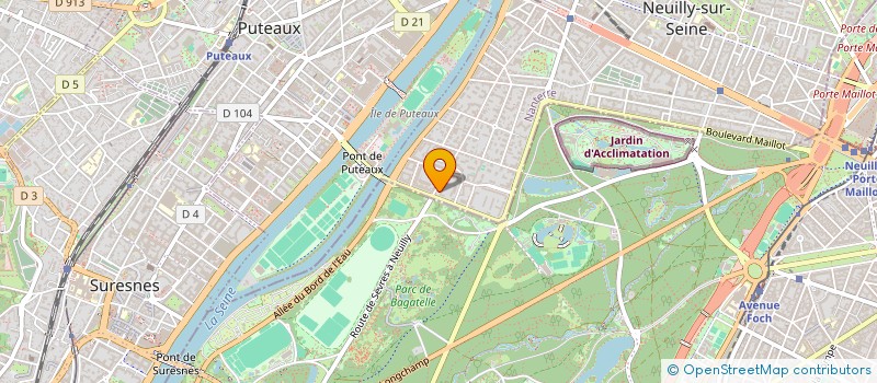 localisation de l'entreprise MADAME VALERIE BERTRAND à NEUILLY-SUR-SEINE