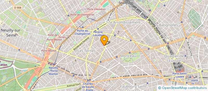 localisation de l'entreprise MADAME VALERIE BESNARD  PARIS