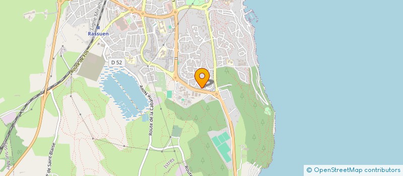 localisation de l'entreprise MADAME VALERIE BESSON  ISTRES