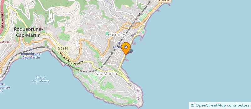 localisation de l'entreprise MADAME VALERIE BESSON à ROQUEBRUNE-CAP-MARTIN