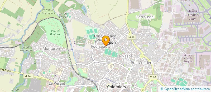 localisation de l'entreprise MADAME VALERIE BHITHARATH à COLOMIERS