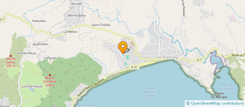 localisation de l'entreprise MADAME VALERIE BIED  LE DIAMANT