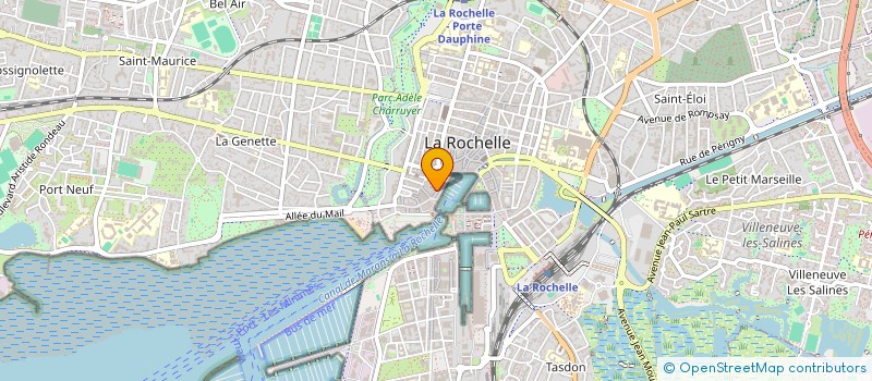 localisation de l'entreprise MADAME VALERIE BILLONDEAU à LA ROCHELLE