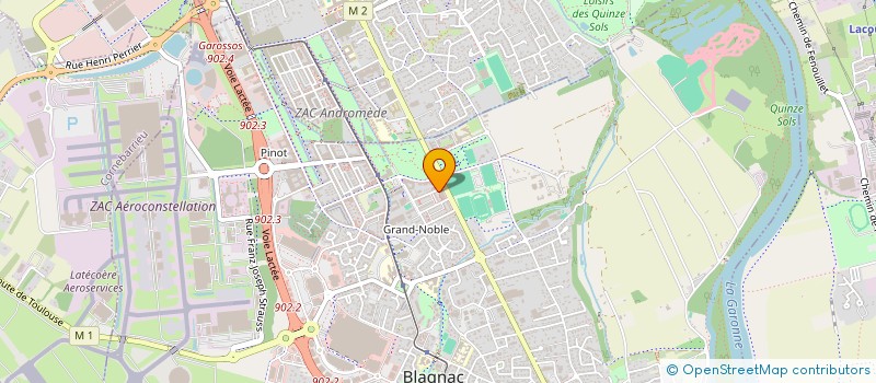 localisation de l'entreprise MADAME VALERIE BISCHOFF à BLAGNAC