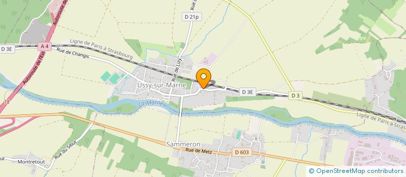 localisation de l'entreprise MADAME VALERIE BLANCHOT  USSY-SUR-MARNE