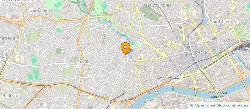 localisation de l'entreprise MADAME VALERIE BLIN à NANTES