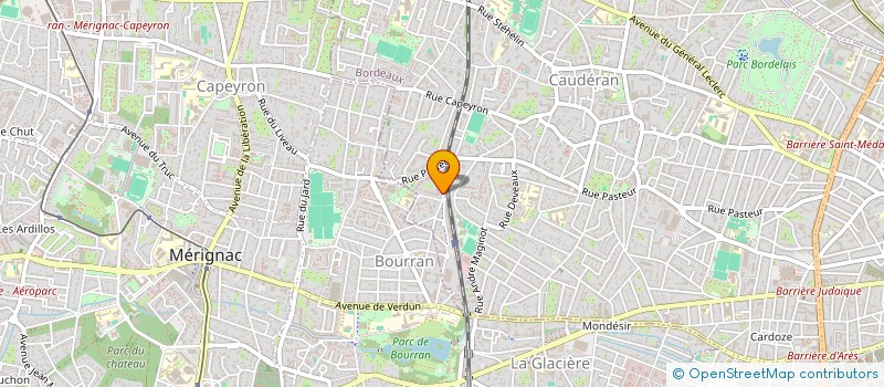 localisation de l'entreprise MADAME VALERIE BLONDEAU  BORDEAUX