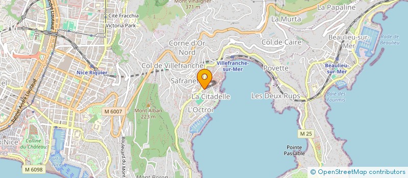 localisation de l'entreprise MADAME VALERIE BLOUIN à VILLEFRANCHE-SUR-MER