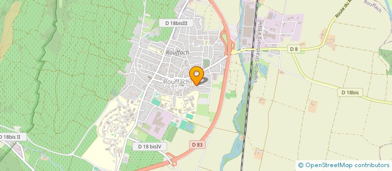 localisation de l'entreprise MADAME VALERIE BOESCH  ROUFFACH