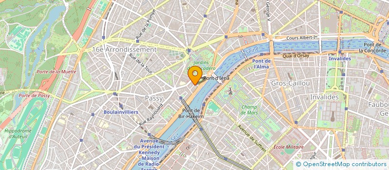 localisation de l'entreprise MADAME VALERIE BOIGE  PARIS