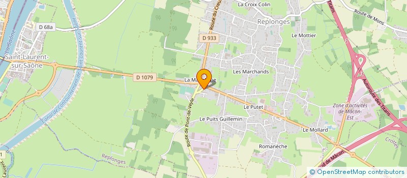 localisation de l'entreprise MADAME VALERIE BOIS à REPLONGES