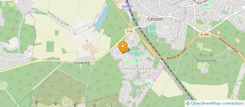 localisation de l'entreprise MADAME VALERIE BOIX  CESSON