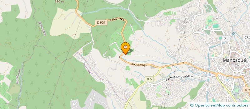 localisation de l'entreprise MADAME VALERIE BOMBANA  MANOSQUE