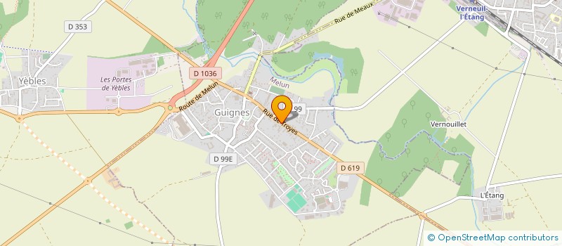 localisation de l'entreprise MADAME VALERIE BONNET  GUIGNES