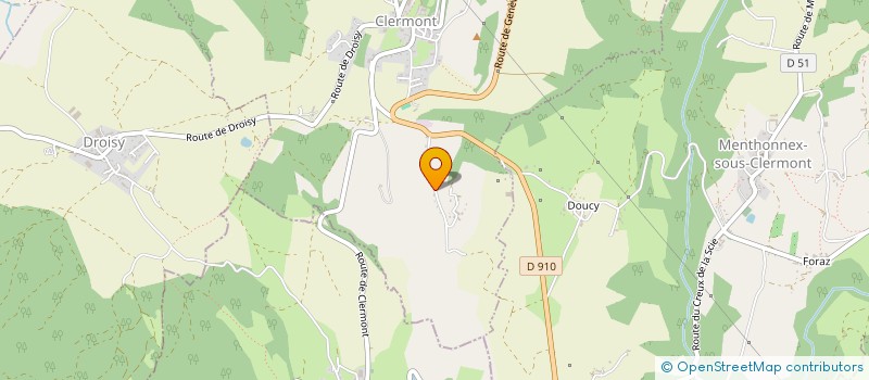 localisation de l'entreprise MADAME VALERIE BONTRON  CLERMONT