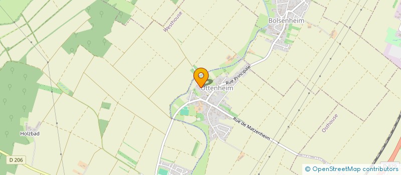 localisation de l'entreprise MADAME VALERIE BOOG  UTTENHEIM