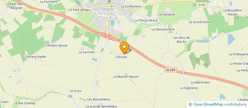 localisation de l'entreprise MADAME VALERIE BORDET  SEVREMOINE