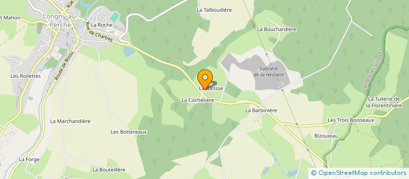 localisation de l'entreprise MADAME VALERIE BORDIER à LONGNY LES VILLAGES