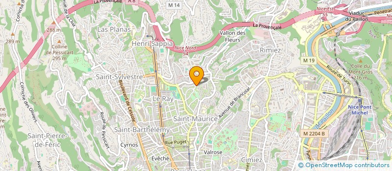 localisation de l'entreprise MADAME VALERIE BOUBLI à NICE