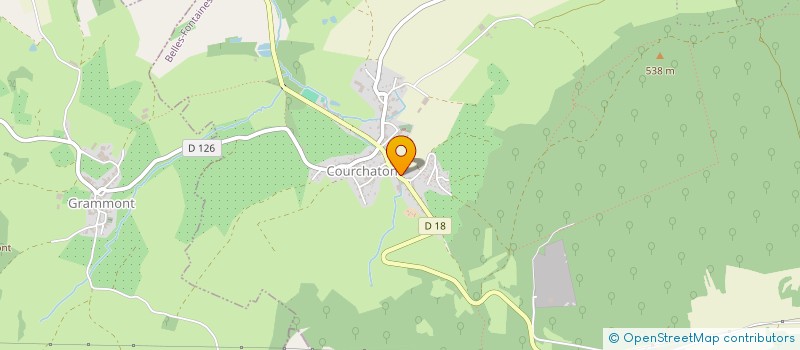 localisation de l'entreprise MADAME VALERIE BOUCARD  COURCHATON